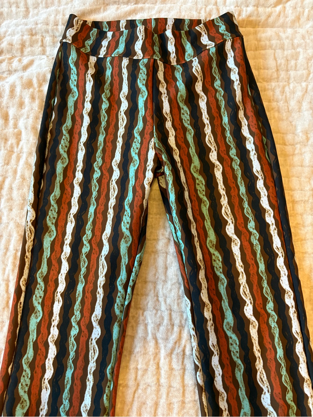 Beklina The Kick Capri Pant In Alta's Ribbons By Alta Walker Japanese Fabric Nwt — image 7 of 8